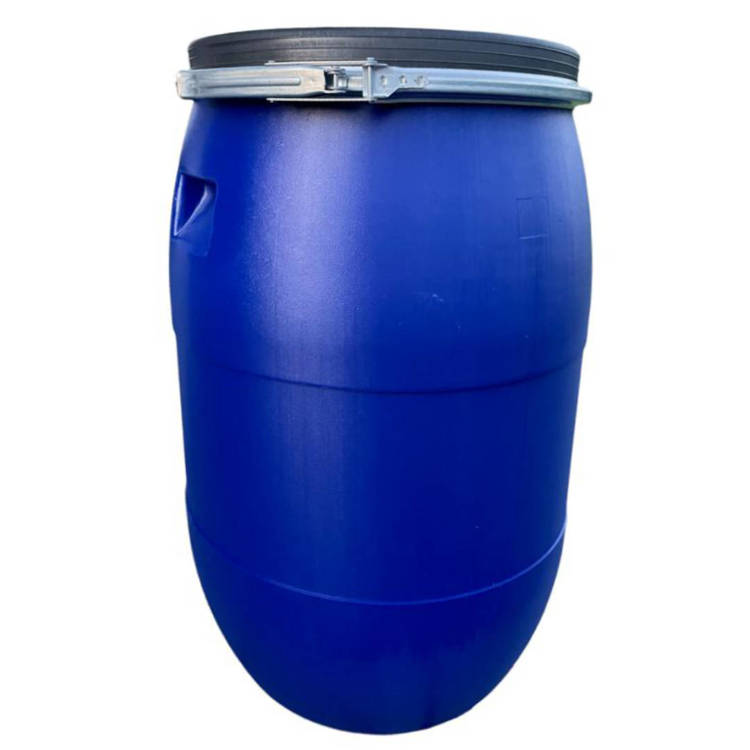 Weithalsfass Futtertonne Fasssilage Kunststoff Regen Fass Gepäcktonne - 150 Liter - blau