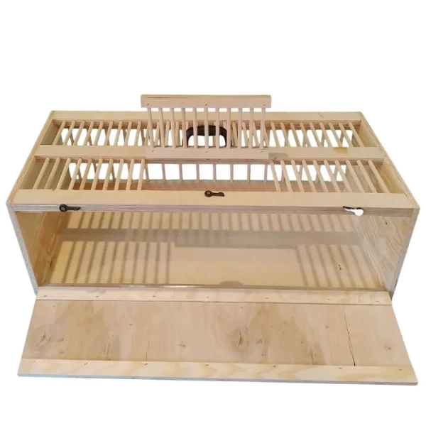 Transportkorb Transportkiste für Tauben mit Sprossen - 80x40 cm