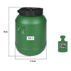 Weithalsfass Sauerkrautfas Regen Fass Gepäcktonne Camping, grün - 30 Liter