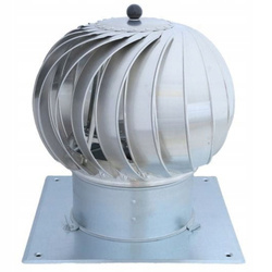 Schornsteinaufsatz TURBOWENT mit Bodenplatte aus verzinktem Blech - Ø 200 mm