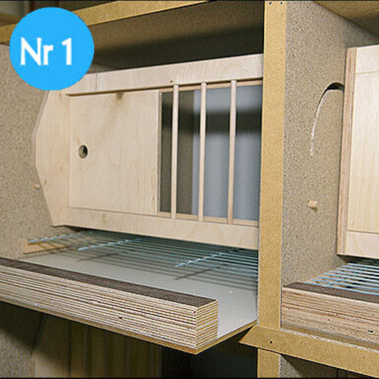 Stapelzellen, Zuchtzelle, Witwerzellen für Tauben mit Drehrahmen (nr 1) - 2 Stück