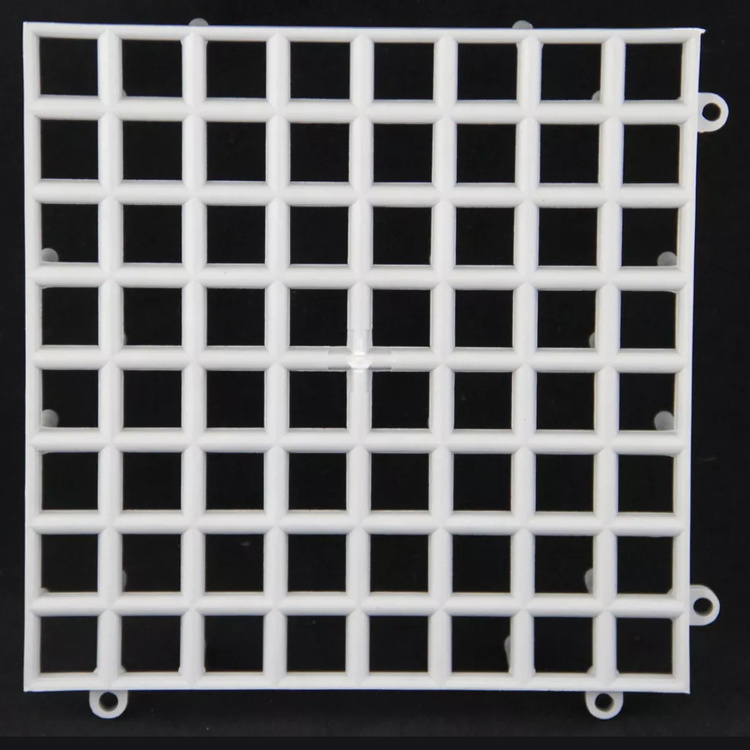 Bodenrost Kunststoff Fuß Bodengitter für Tauben - Belastbar bis 200 kg -1m²