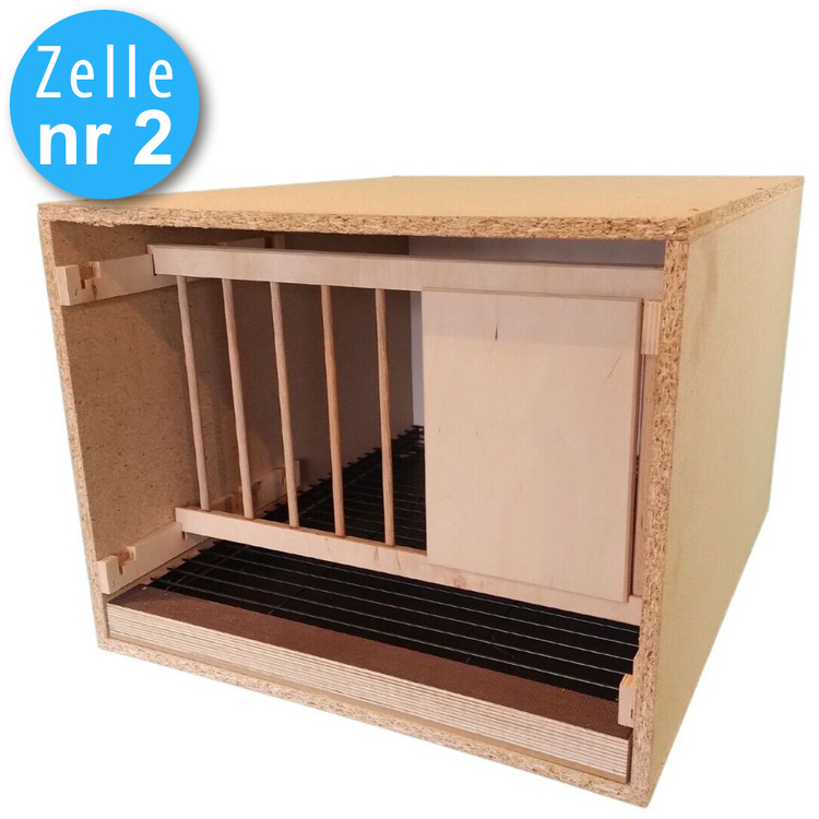 Stapelzellen, Zuchtzelle, Witwerzellen für Tauben mit Drehrahmen (nr 2) - 2 Stück