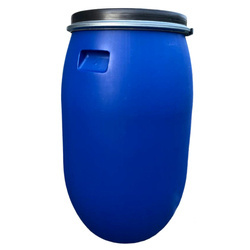 Weithalsfass Futtertonne Fasssilage Kunststoff Regen Fass Gepäcktonne - 120 Liter - blau