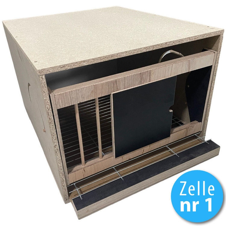 Stapelzellen, Zuchtzelle, Witwerzellen für Tauben mit Drehrahmen (nr 1) - 2 Stück