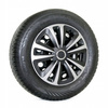 Radkappen, Radkappen silber&schwarz TERRA RING MIX 15" - 4er Set
