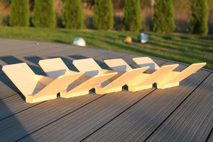 Sitzbrettchen Taubensitz Dreiecksitze Holz – 10 Pack Holz