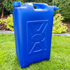 Wasserkanister Behälter Wassertank mit Deckel und Hahn Camping Deckel - 13 Liter - blau