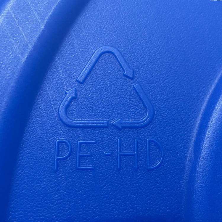 Weithalsfass Sauerkrautfas Regen Fass Gepäcktonne Camping - 60 Liter - blau