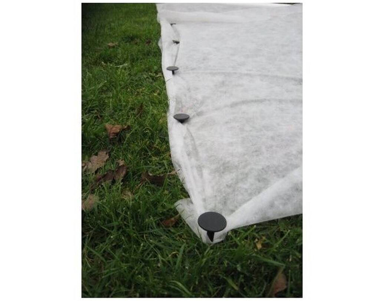 Gartenvlies Schutzvlies Pflanzvlies zur Abdeckung von Gemüsebeeten, weiß - 2,1x50 Meter