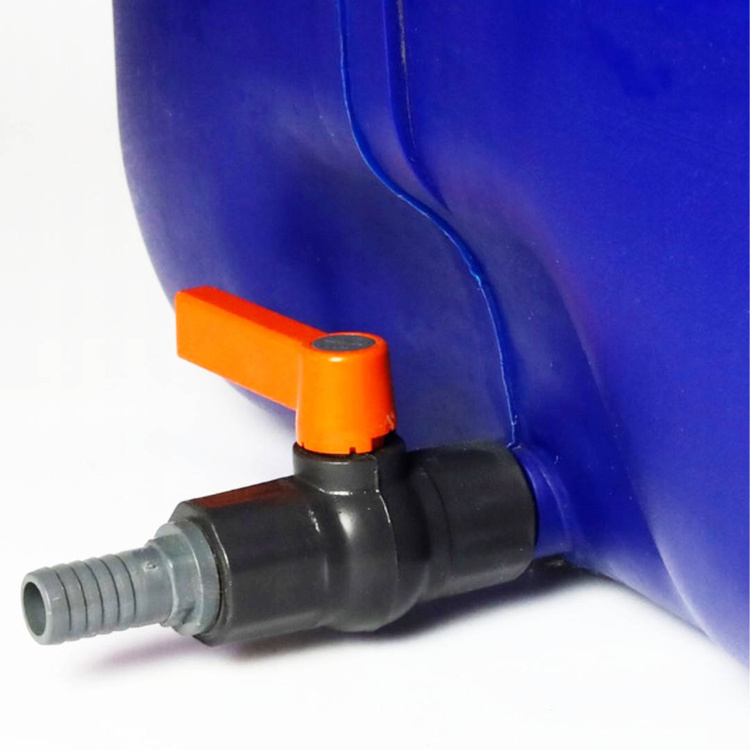 Wassertank, Fass, Frischwassertank, Wasserspeichertank - 150 Liter - blau