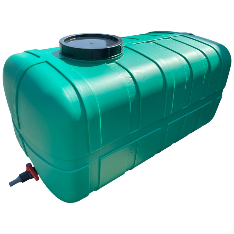 Wassertank, Fass, Frischwassertank, Wasserspeichertank - 300 Liter - grün