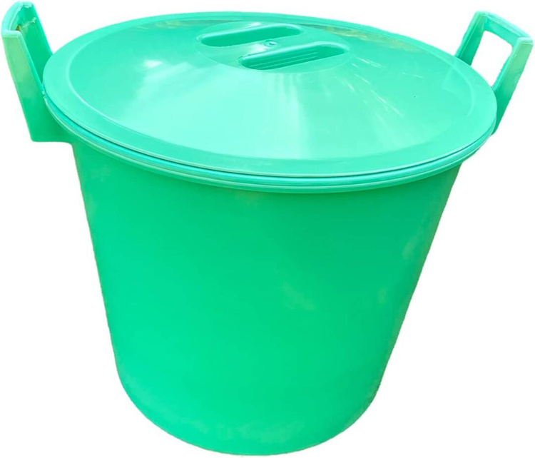 Deckel für einen 40l-Kübel Baueimer Eimer Putzeimer Wassereimer - grün