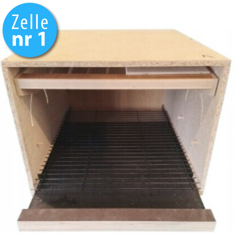 Stapelzellen, Zuchtzelle, Witwerzellen für Tauben mit Drehrahmen (nr 1) - 2 Stück