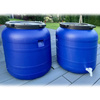 Weithalsfass Futtertonne Fasssilage Kunststoff Regen Fass - 150 Liter - blau