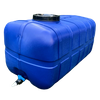 Wassertank, Fass, Frischwassertank, Wasserspeichertank - 150 Liter - blau