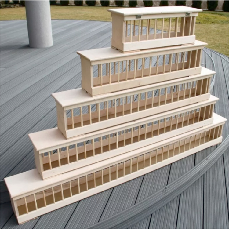 Futtertrog-Futterraufe-Taubentrog aus Holz 50 cm