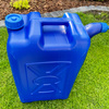 Wasserkanister Behälter Wassertank mit Deckel und Hahn Camping Deckel - 13 Liter - blau