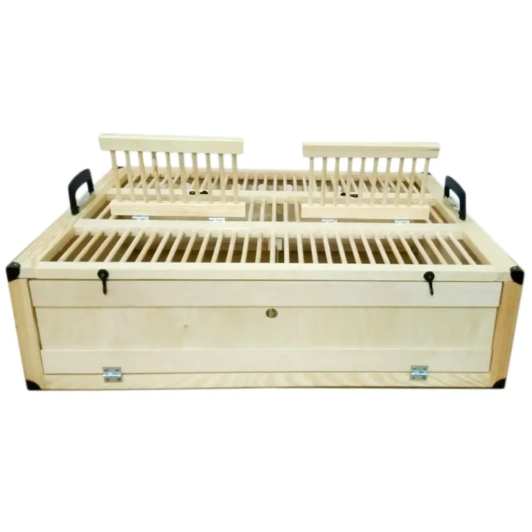 Transportkorb Transportkiste für Tauben mit zwei Abteilen - 80x60 cm