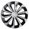 Radkappen, Radkappen silber&schwarz FAME RING MIX 16" - 4er Set
