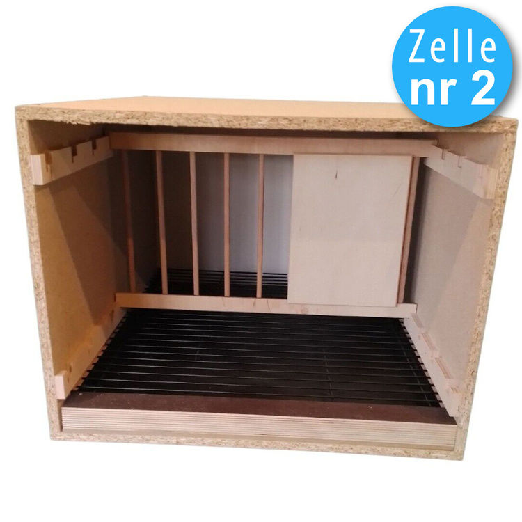 Stapelzellen, Zuchtzelle, Witwerzellen für Tauben mit Drehrahmen (nr 2) - 2 Stück