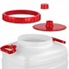 Wassekanister Wasserfass Behälter Wassertank mit Deckel Auslaufhahn und Tragegriff - 50 Liter
