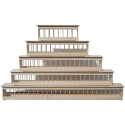 Futtertrog-Futterraufe-Taubentrog aus Holz 50 cm