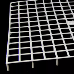 Tauben Kunststoff Fuß Bodenrost Bodenroste Bodengitter - 60 Stück