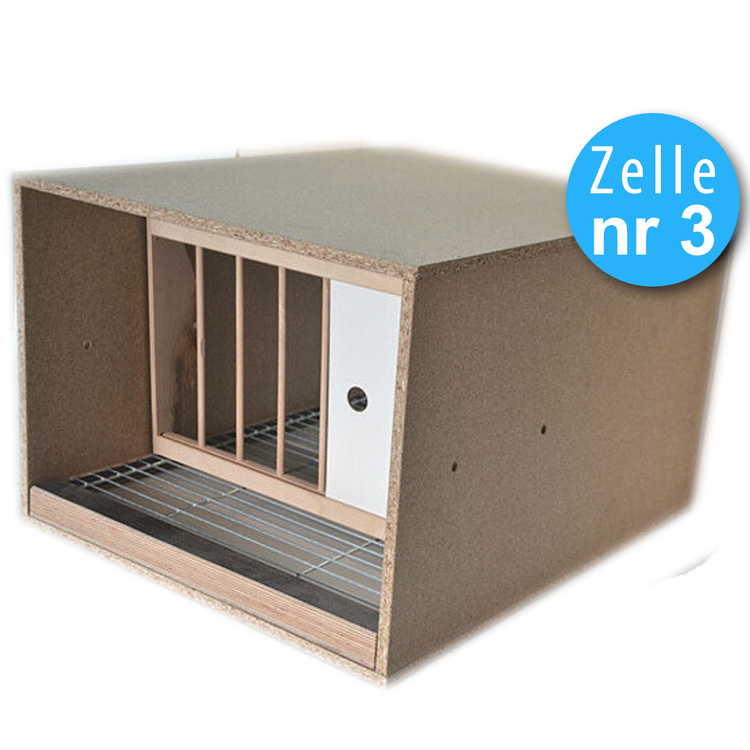 Stapelzellen, Zuchtzelle, Witwerzellen für Tauben mit Drehrahmen (nr 3) - 2 Stück