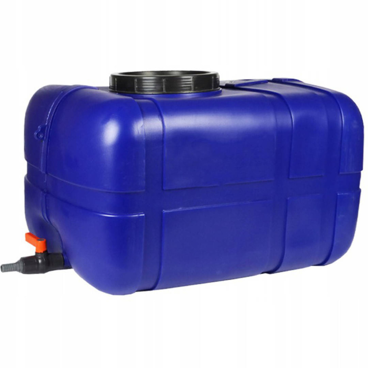 Wassertank, Fass, Frischwassertank, Wasserspeichertank - 150 Liter - blau