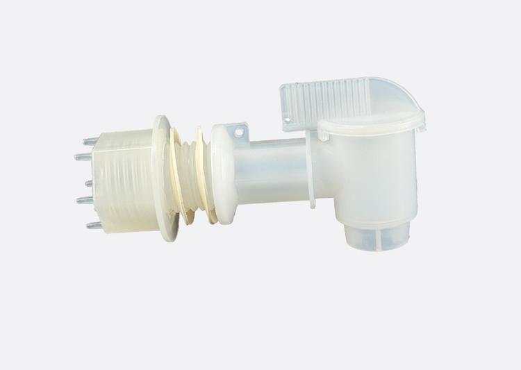 Kunststoffhahn weiß – Universeller Auslaufhahn für Fässer & Kanister