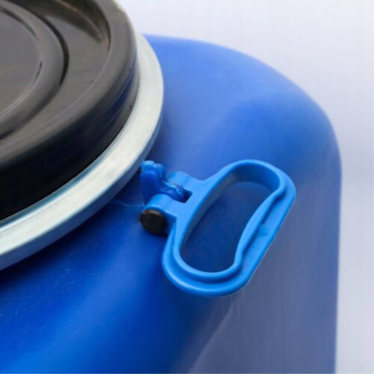 Weithalsfass Futtertonne Fasssilage Kunststoff Regen Fass mit Zapfhahn - 100 Liter - blau