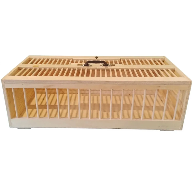 Transportkorb Transportkiste für Tauben mit Sprossen - 80x40 cm