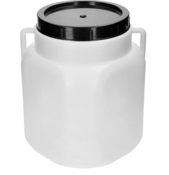 Weithalsfass Futtertonne Fasssilage Kunststoff Regen Fass Gepäcktonne - 20 Liter - weiß