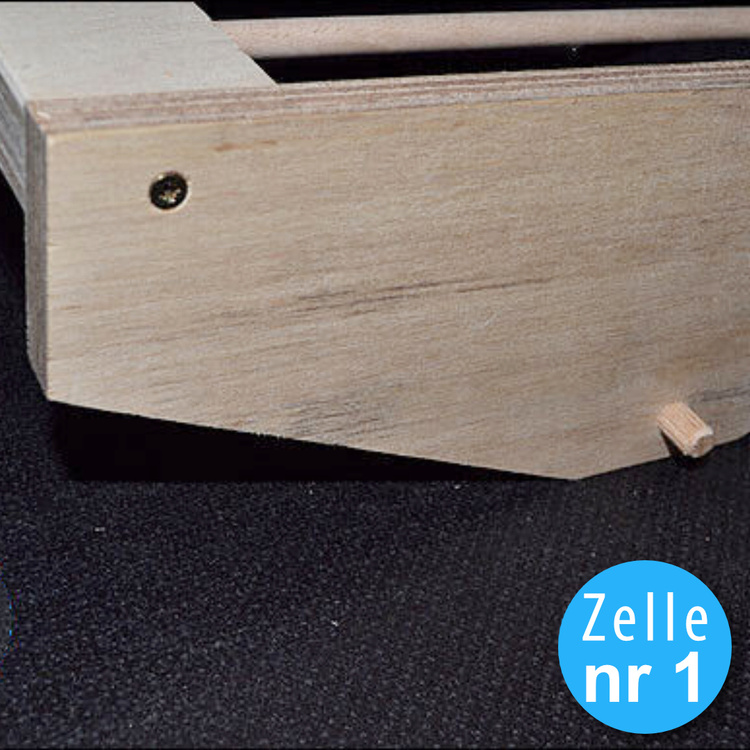 Stapelzellen, Zuchtzelle, Witwerzellen für Tauben mit Drehrahmen (nr 1) - 2 Stück