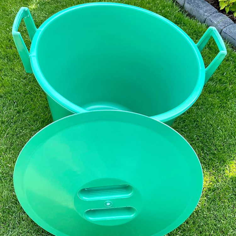 Deckel für einen 40l-Kübel Baueimer Eimer Putzeimer Wassereimer - grün